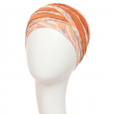 Bonnet chimio hindi bambou, christine headwear, canopée