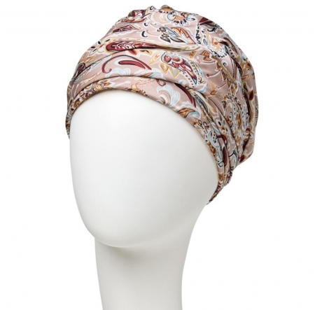 Bonnet chimio boho, boho spirit, style bohème, christine headwear, perte de cheveux, cancer, conte de fée